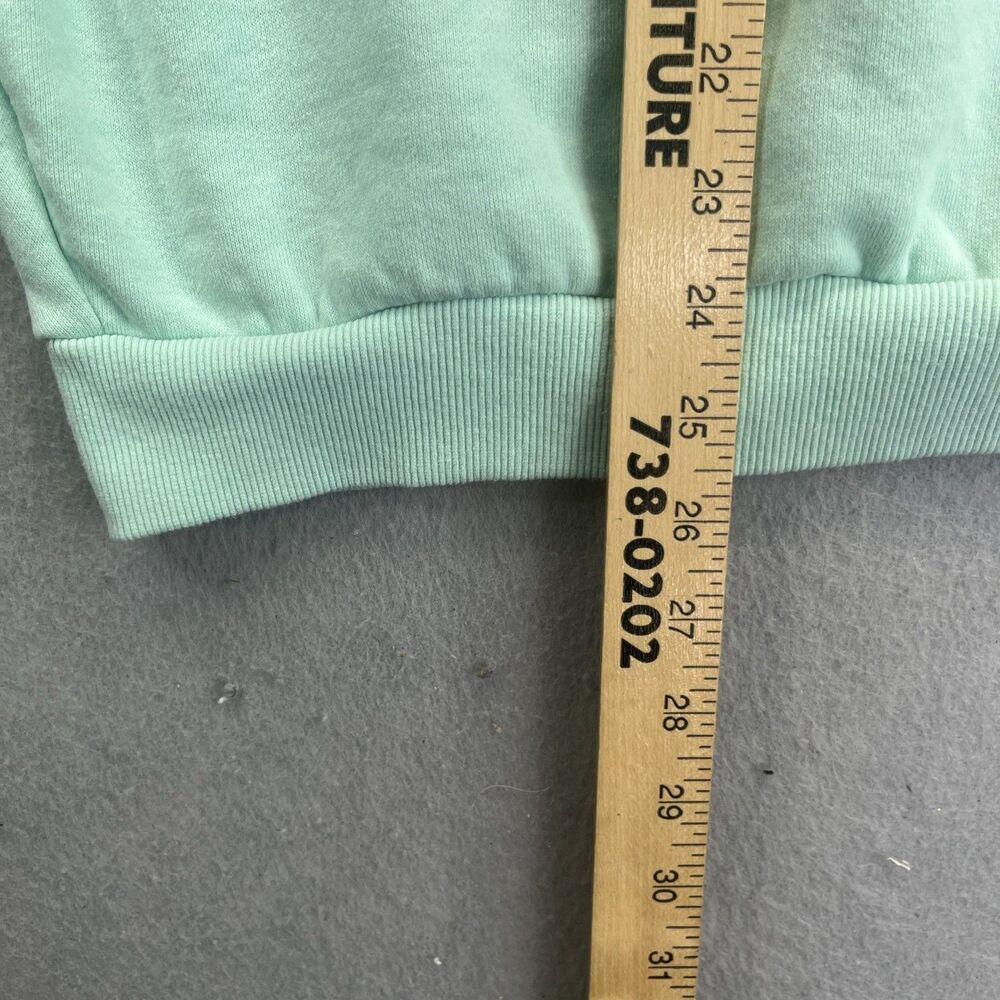 State of Mine Mint XL Sweatshirt Deck The Halls Christmas Puffy - Picture 7 of 11